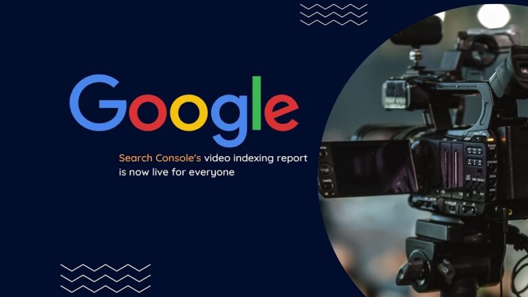 Search Console's video indexing report is now live for everyone