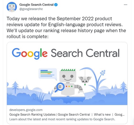 September 2022 product reviews update